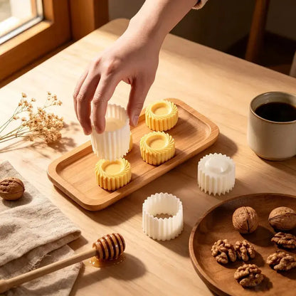 4-in-1 Stackable Mooncake &amp; Pastry Mold Set