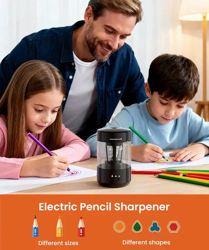 Fully Automatic Rechargeable Electric Pencil Sharpener for 6-8mm Pencils
