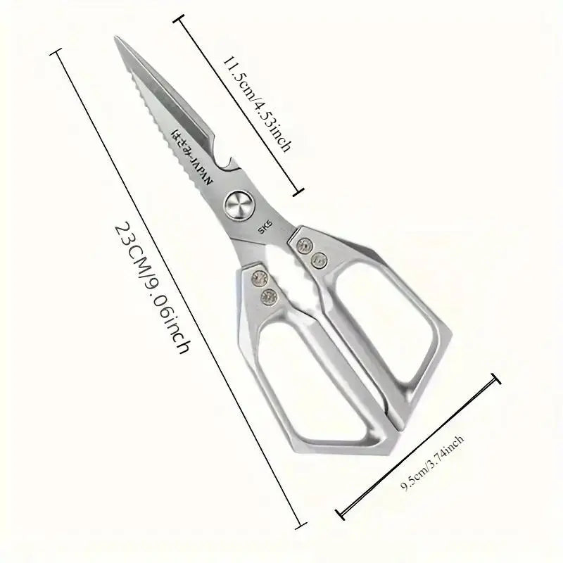 Stainless Steel Kitchen Shears, Heavy Duty Scissor