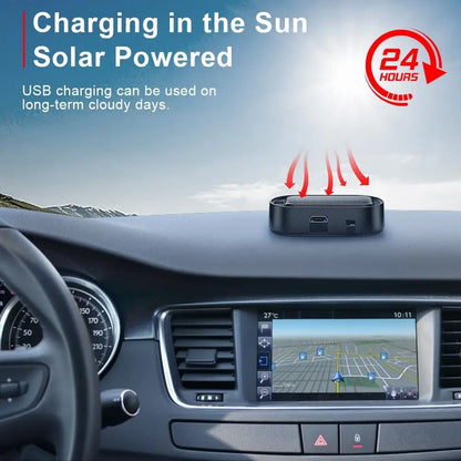 Solar Powered Fake Car Alarm Light