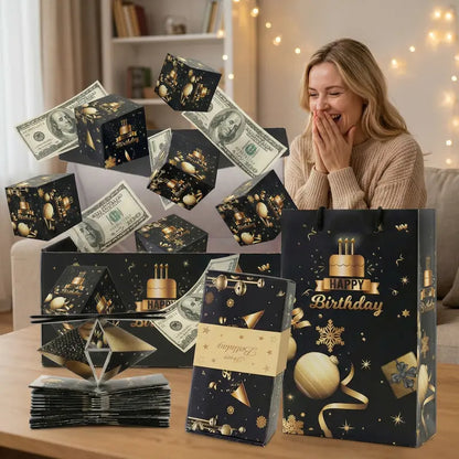 Surprise Explosion Cash Gift Box