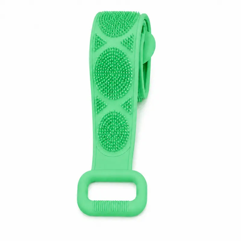 2-in-1 Silicone Back Scrubber and Bath Brush