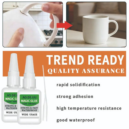 Fast-Setting Super Glue, Ideal for Projects and Repairs