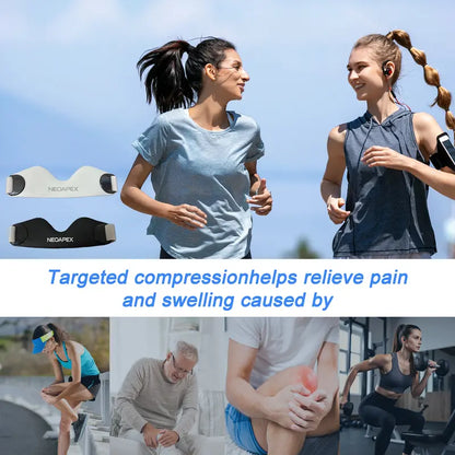 Adjustable Patellar Tendon Knee Strap 2-Pack