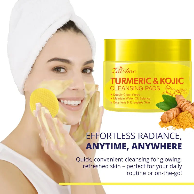 Turmeric & Kojic Acid Deep Cleansing Pads