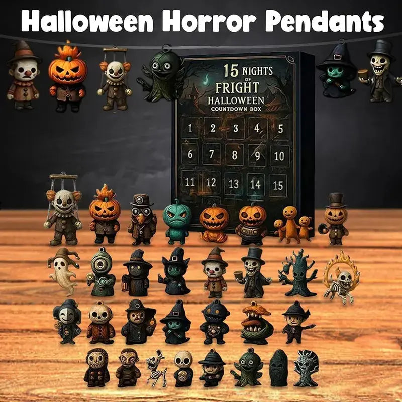 Halloween Mystery Countdown Calendar – 15 or 31 Daily Surprises