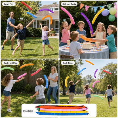 Rocket Balloons Flying Balloon Set with Hand Pump