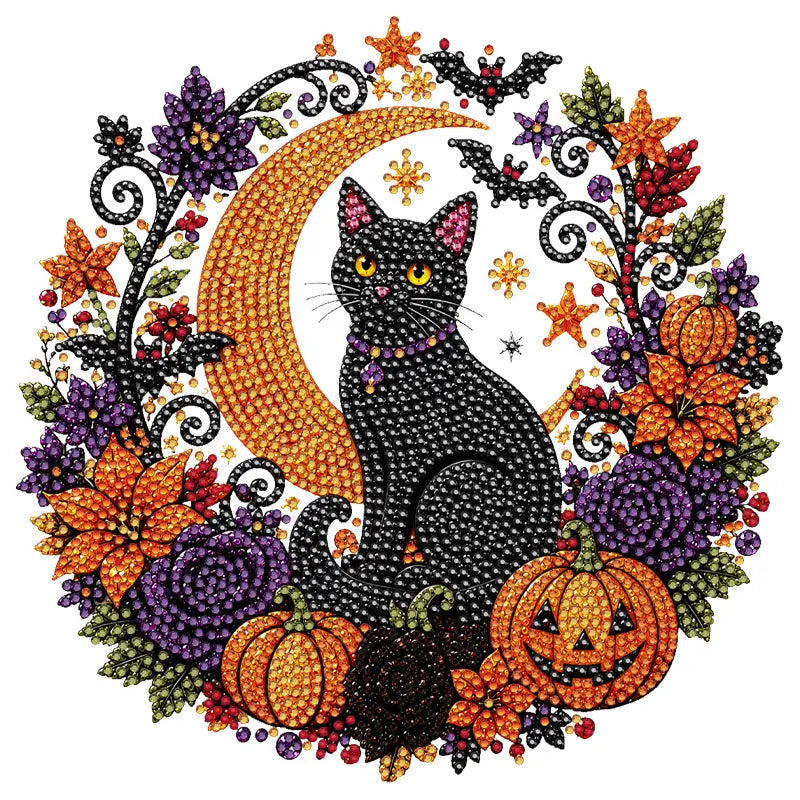 Halloween Christmas DIY Diamond Painting Suncatcher Kit