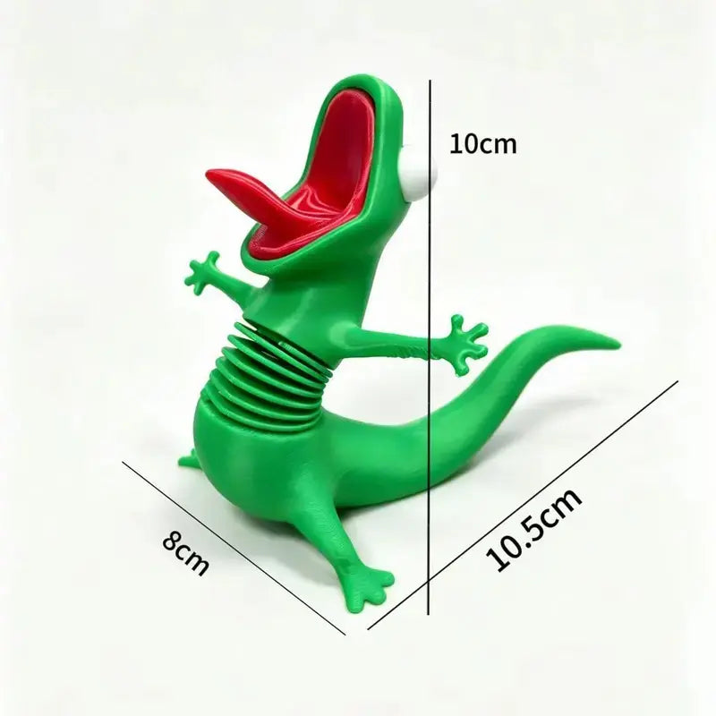 Lightweight Swinging Lizard Ornament with Seamless Glue