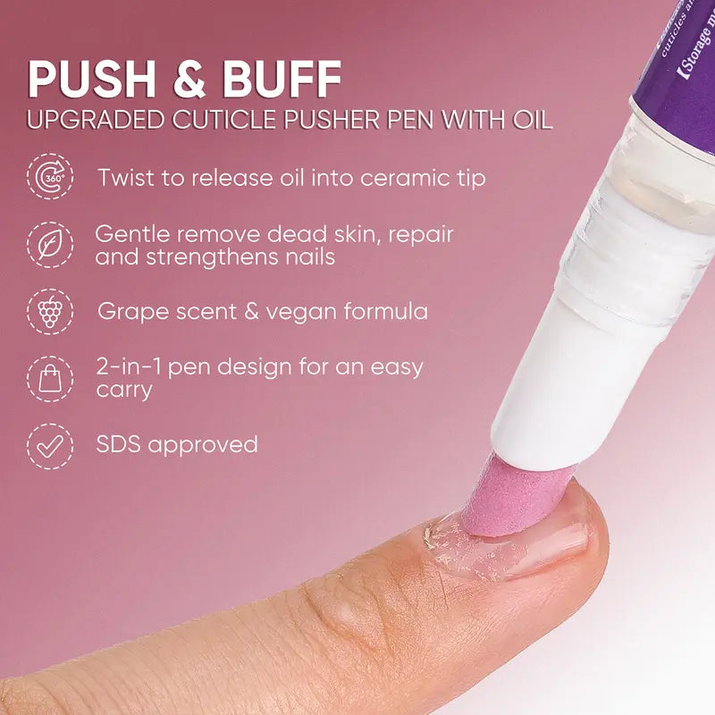 Pro Vegan Version 2.0 Cuticle Care Kit - Remover Tool