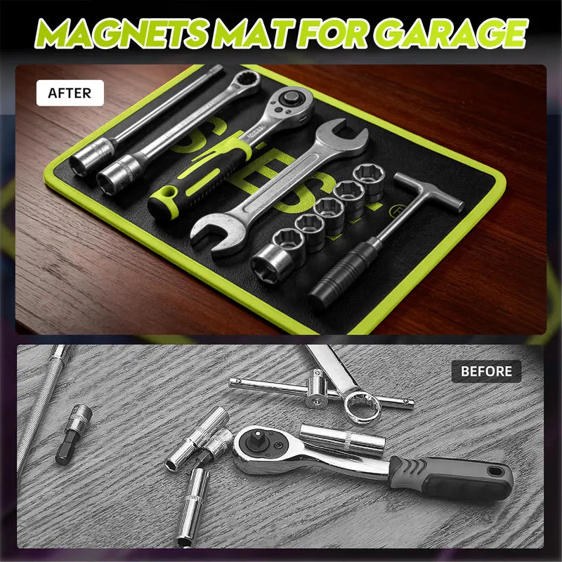 Flexible Magnetic Tool Mat 3-Pack