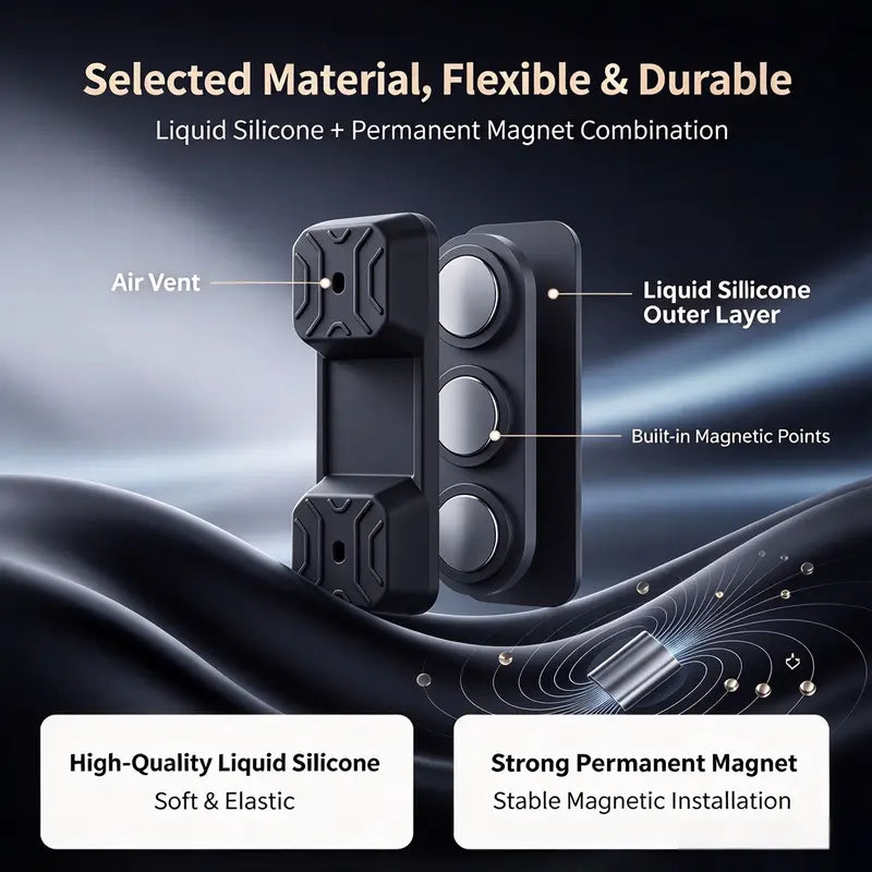 Car Magnetic Door Lock Shock Absorber Pad
