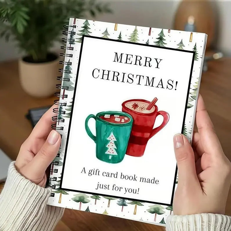 Holiday DIY Gift Card Album with Surprise Pages & Card Keeper