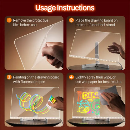 LED Drawing Board for Kids
