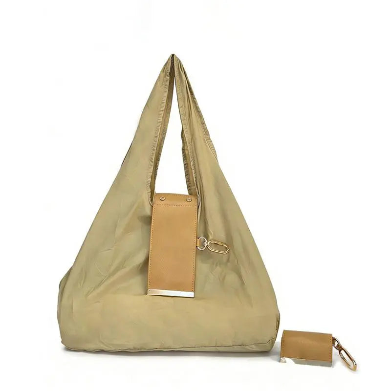 Foldable Keychain Tote Bag – Pocket-Size Reusable Shopping Bag