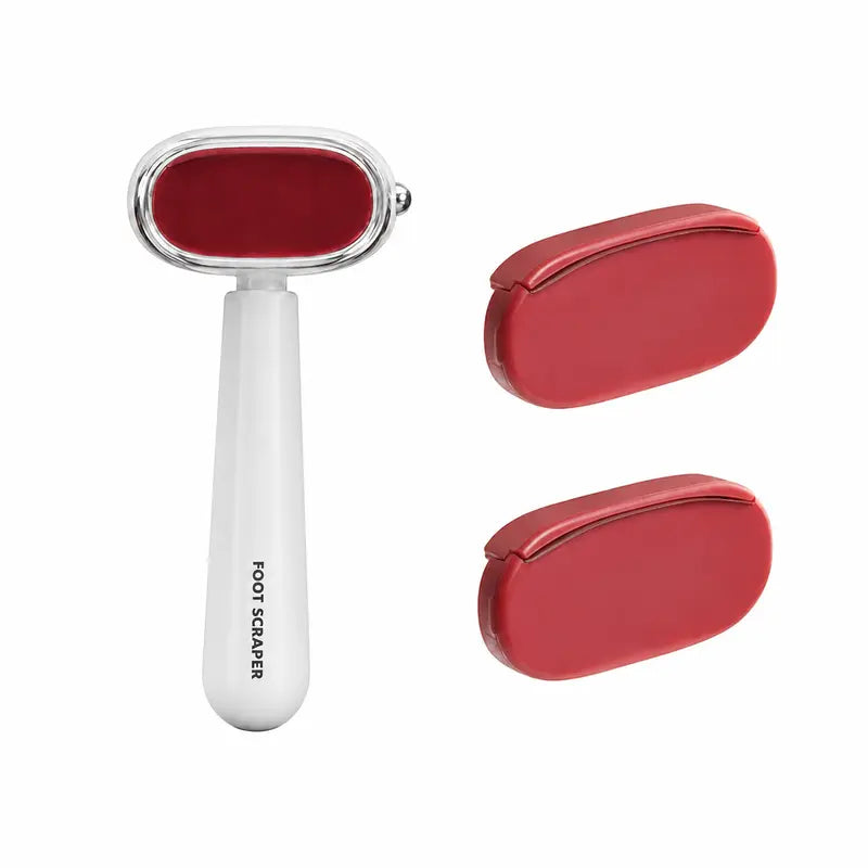 Dual-Sided Stainless Steel Foot Callus Remover & Pedicure Scraper