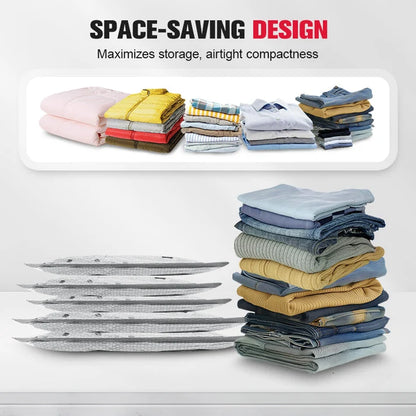 Vacuum Storage Bags with Rechargeable Pump (Travel)