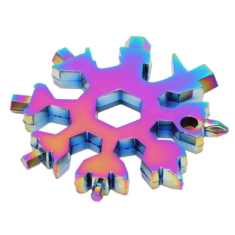 18-in-1 Stainless Steel Snowflake Multi-Tool