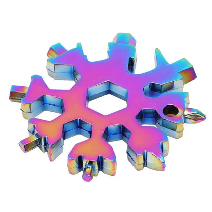 18-in-1 Stainless Steel Snowflake Multi-Tool