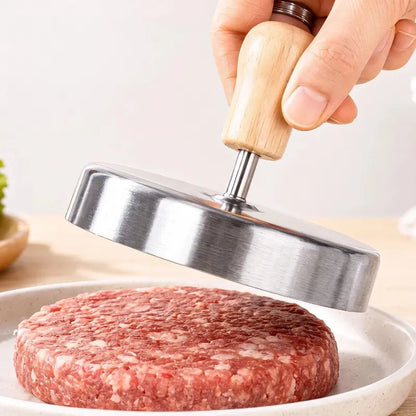 Stainless Steel Burger Press