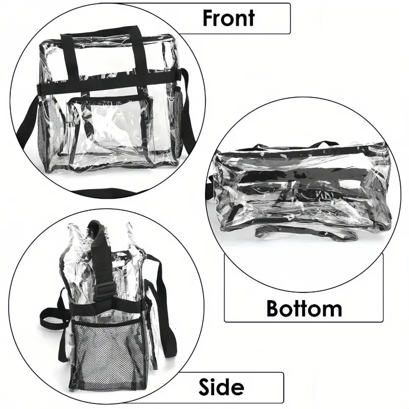 Clear Stadium Crossbody Bag