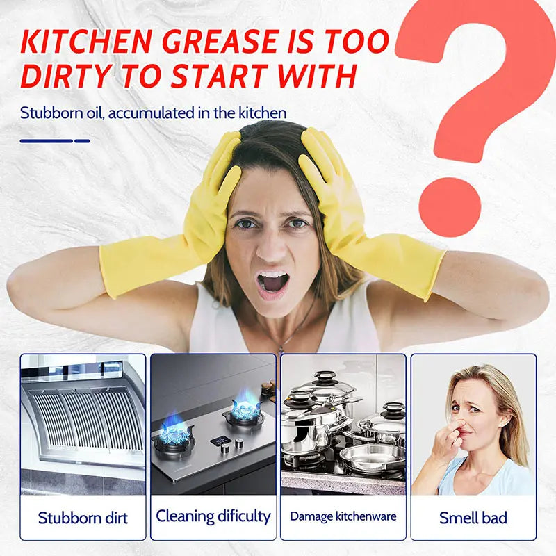 Powerful Kitchen Degreaser Antibacterial Spray