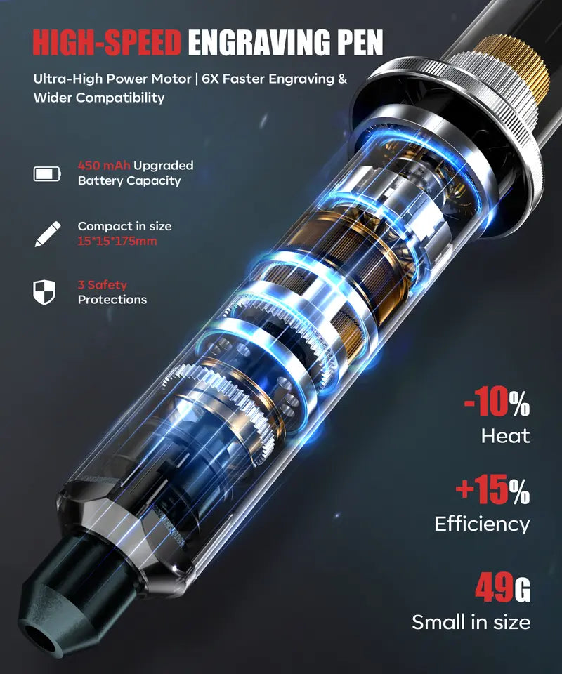 Cordless Rechargeable Engraving Pen