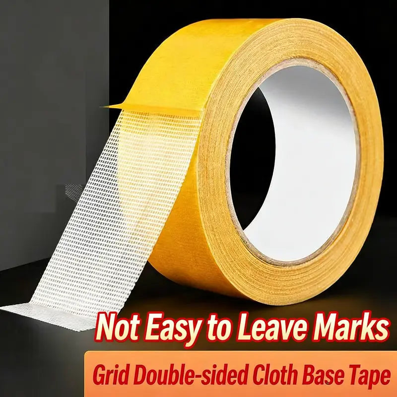 Heavy-Duty Double-Sided Duct Tape, Strong Adhesive, Waterproof