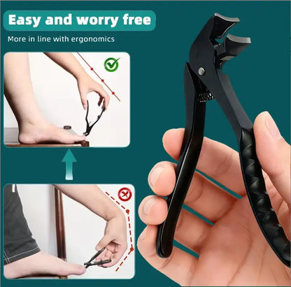 3-Piece Heavy-Duty Curved Nail Clipper Set