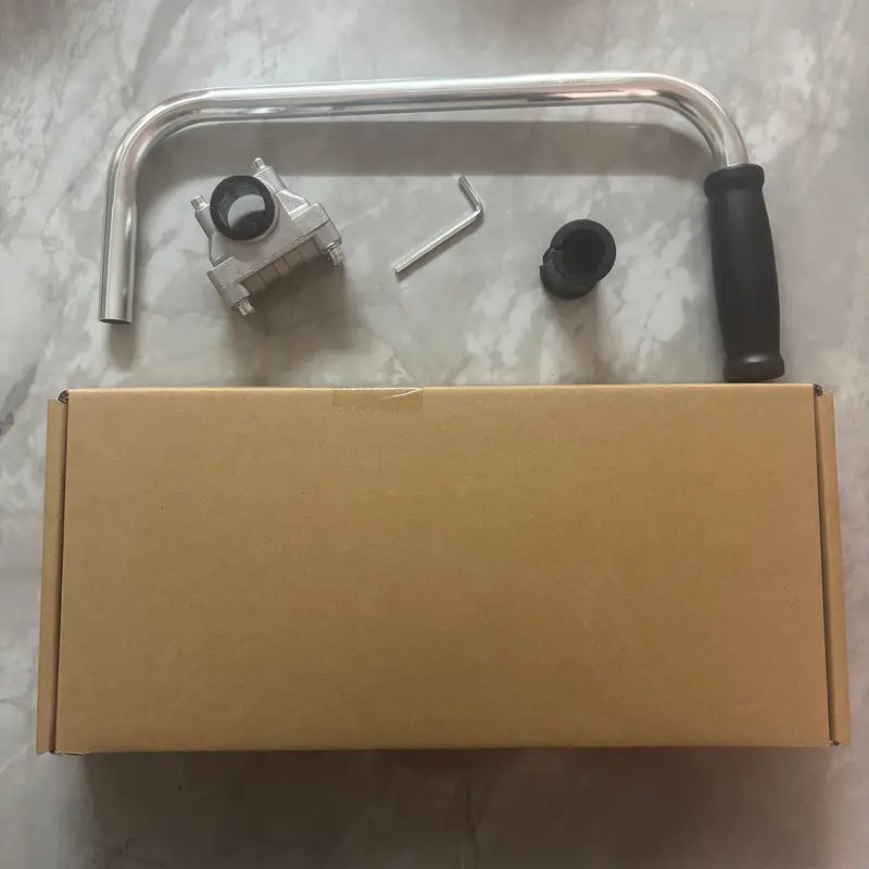 Grass Trimmer Handle, Aluminum Trimmer Handle with Bracket Clip Feature
