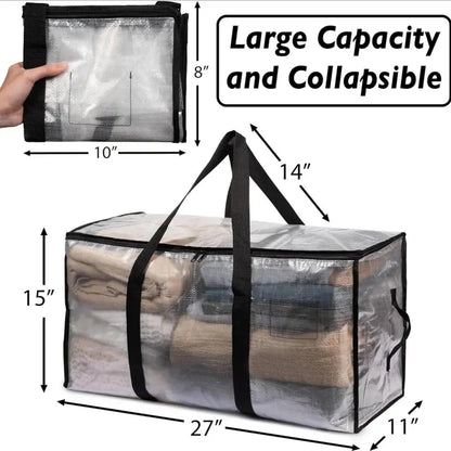 Extra Large Clear Storage Bags
