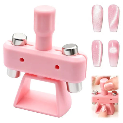 360° Automatic Rotating Cat-Eye Nail Magnet