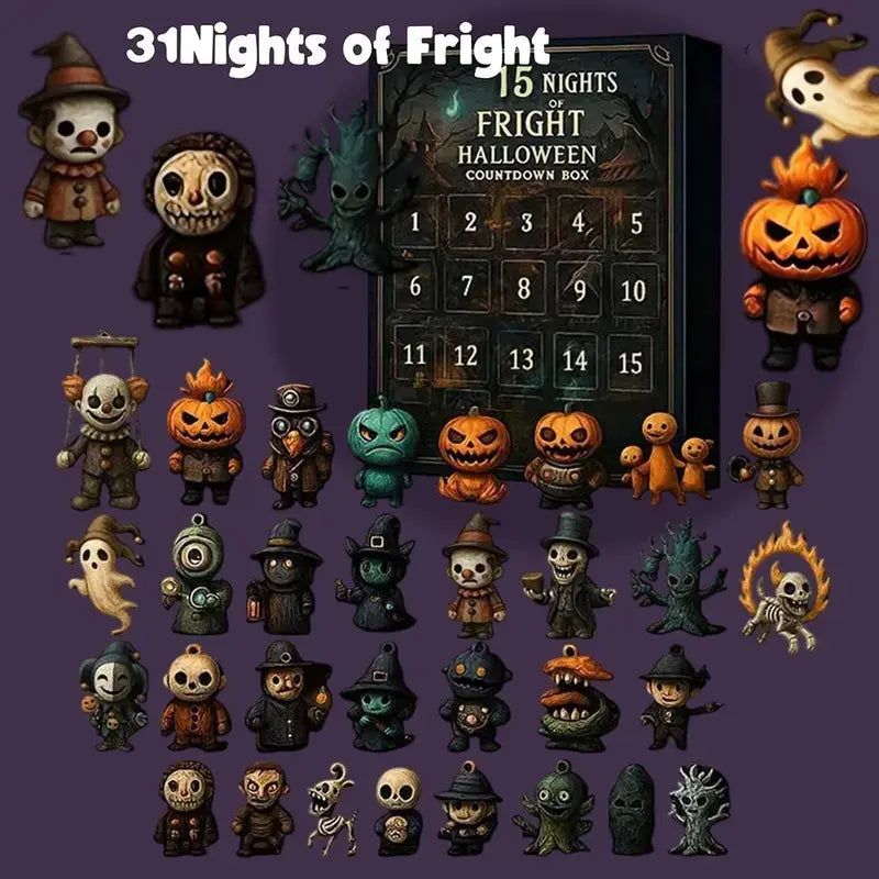 Halloween Mystery Countdown Calendar – 15 or 31 Daily Surprises