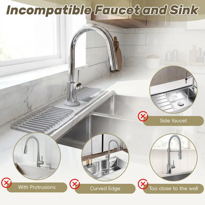 Silicone Faucet Splash Guard Mat