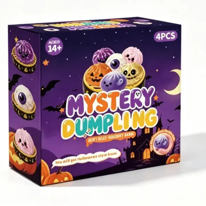 👻 Halloween Ghost Dumpling Glitter Squishy Toy