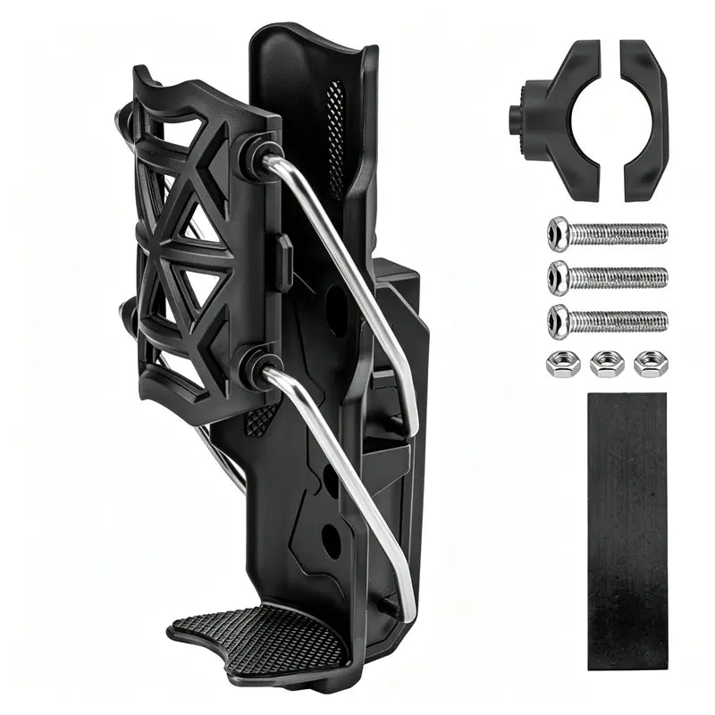 Adjustable Anti-Theft Motorcycle & Bike Cup Holder