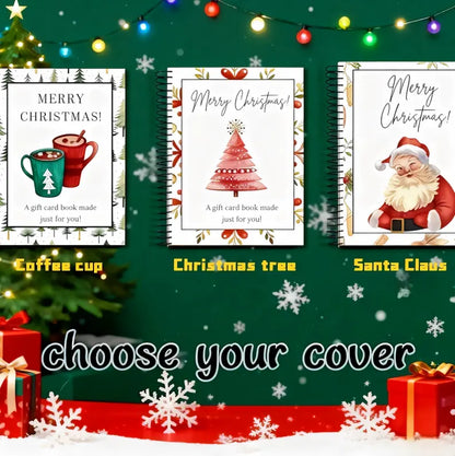 Holiday DIY Gift Card Album with Surprise Pages & Card Keeper