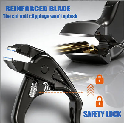 3-Piece Heavy-Duty Curved Nail Clipper Set