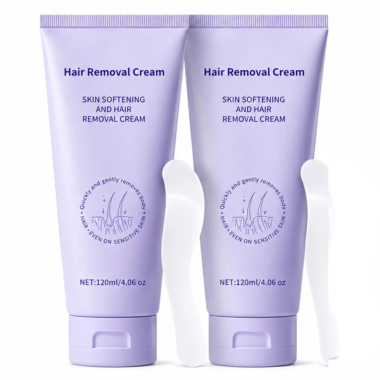 Gentle Hair Removal Cream for Sensitive Skin