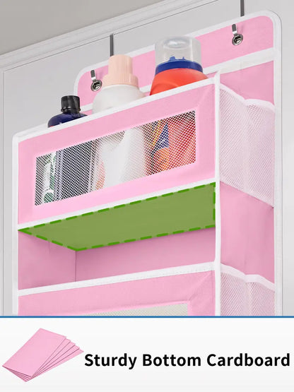 No-Drill Over-Door Storage Organizer