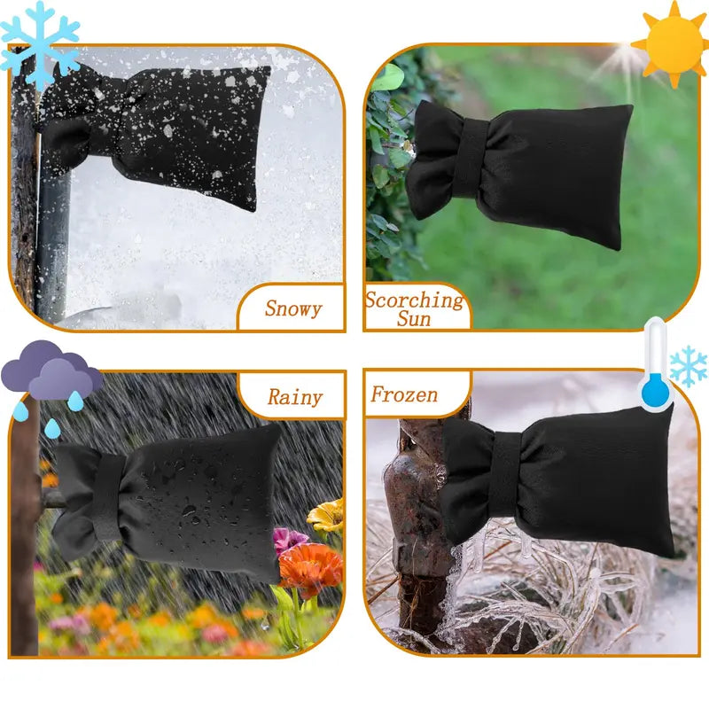 Insulated Outdoor Faucet Covers | 4, 6 or 8 Pack