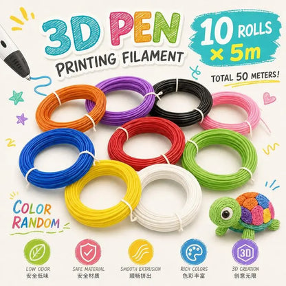 Kids Rechargeable 3D Printing Pen Kit – Build Creativity & Hands-On Skills