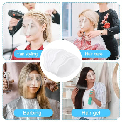 50pcs/set Hair Styling Face Shield