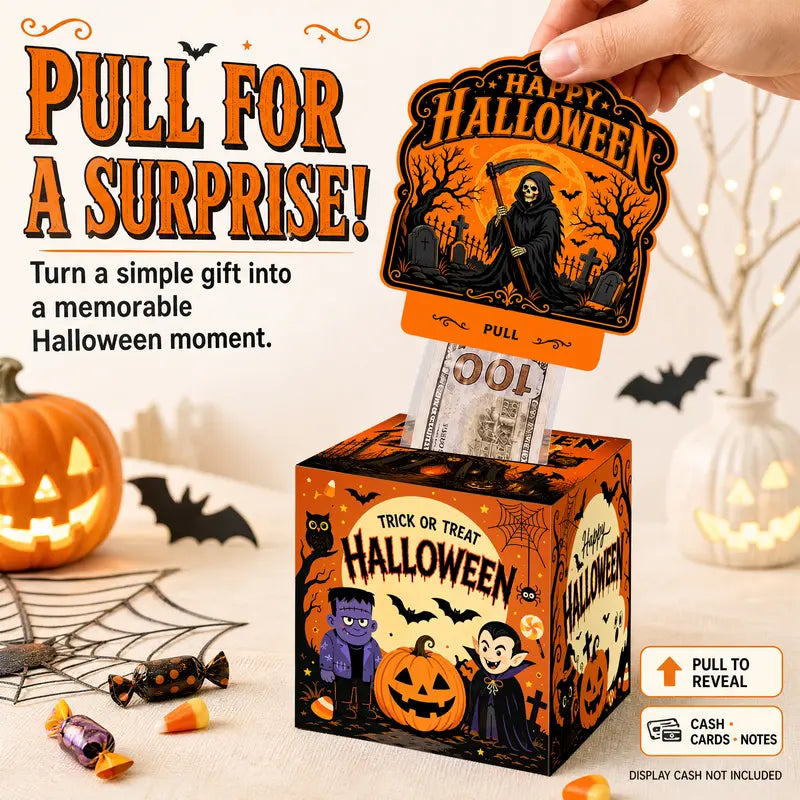 Halloween Pull-Out Surprise Gift Box