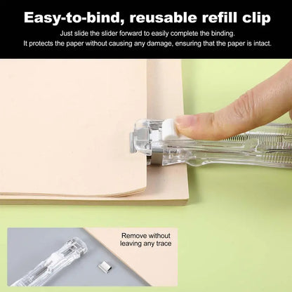 2-Piece Portable Paper Clam Dispenser Set