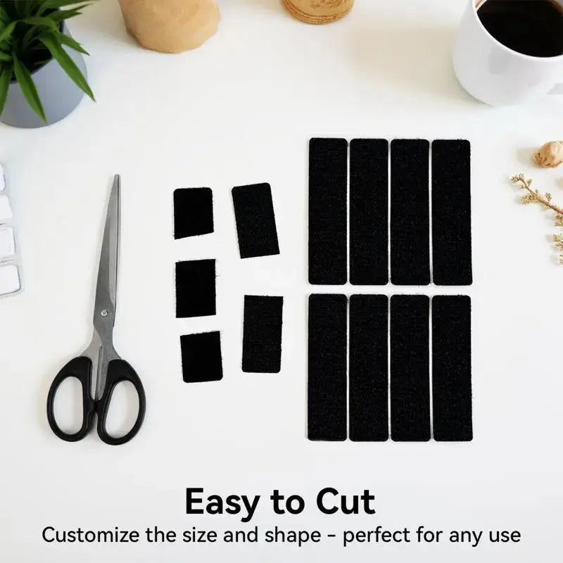 Heavy Duty Double-Sided Hook-and-Loop Tape – Waterproof, Self-Adhesive, for Home & Office