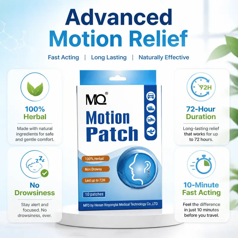 Herbal Motion Sickness Patches