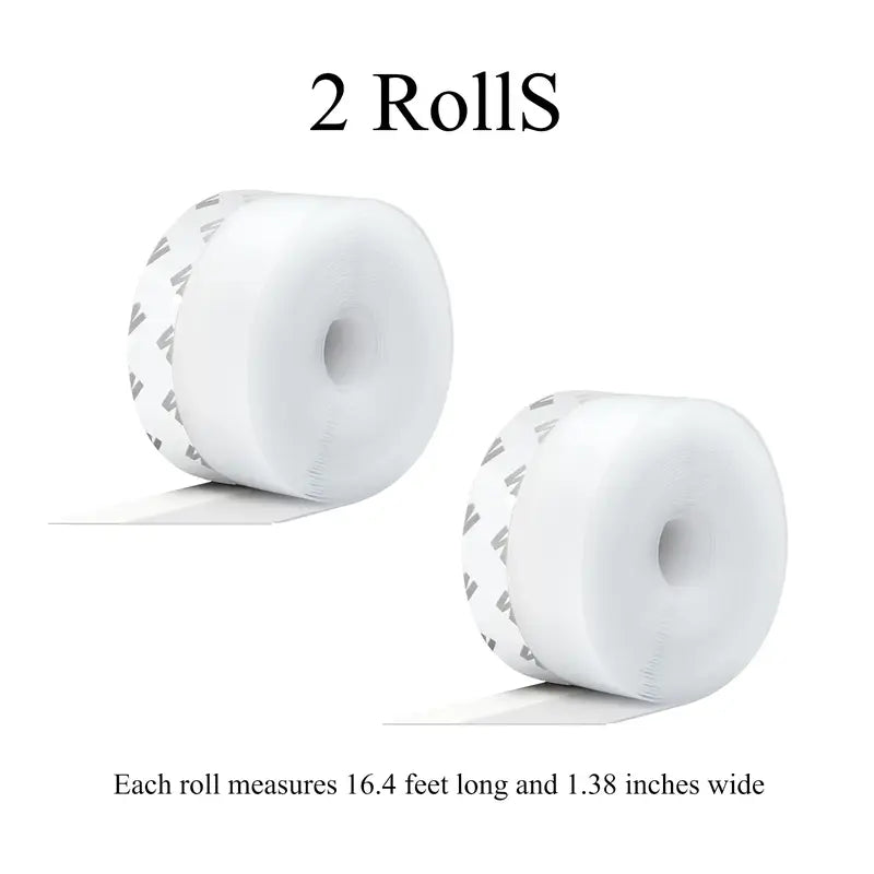 Clear Silicone Door & Window Seal Tape | 2 or 3 Rolls