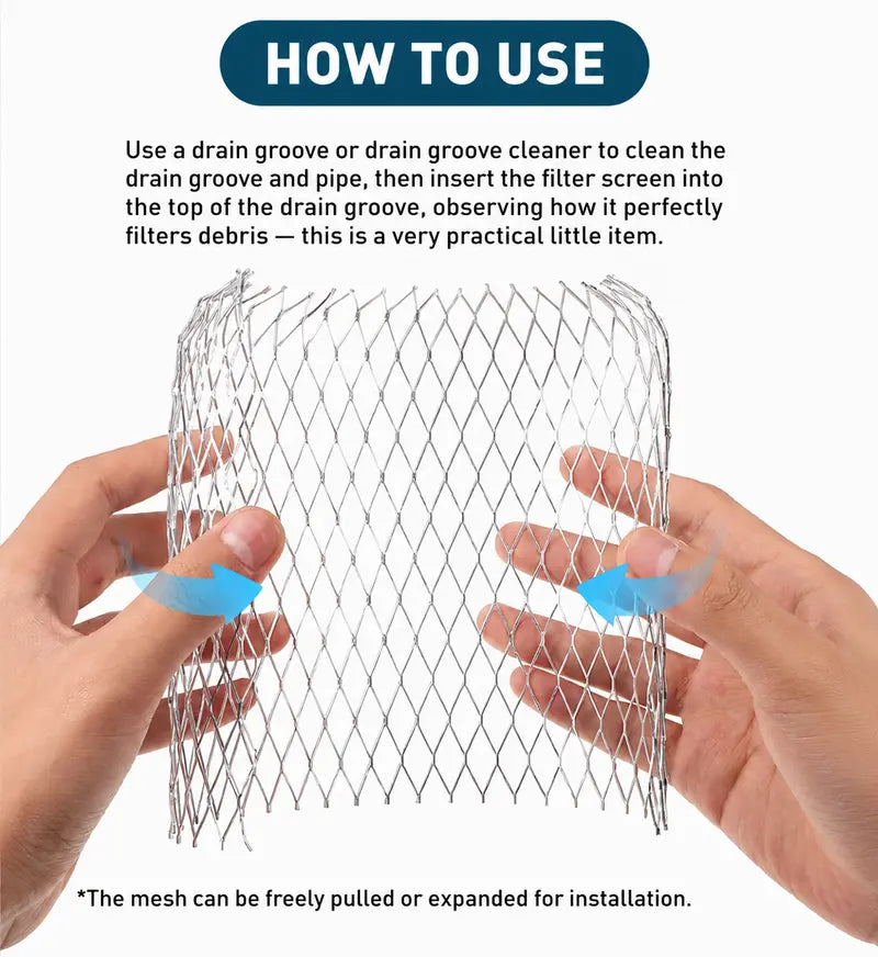 Aluminum Gutter Guard Strainer