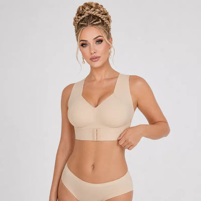 【Postural correction】Women’s Beige Wireless Bra